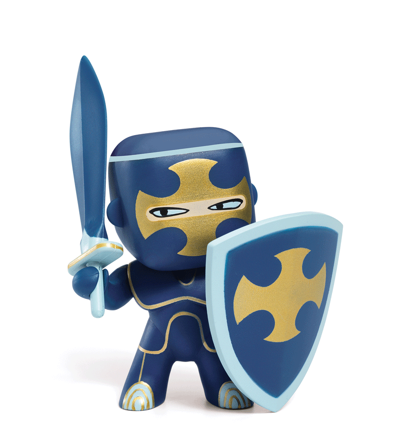 Dark Blue Knight Arty Toy by Djeco