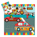 16 pcs The Racing Car Puzzle by Djeco - Niddle Noddle