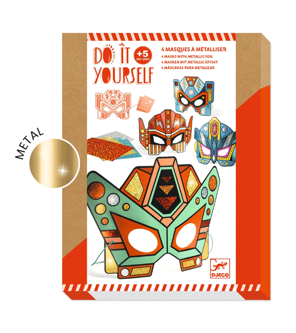 Do It Yourself - Super Robots Masks by Djeco