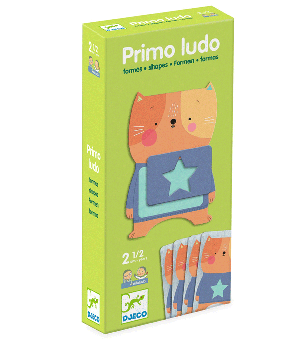 Primo Ludo - Shapes Toddle Gamer by Djeco