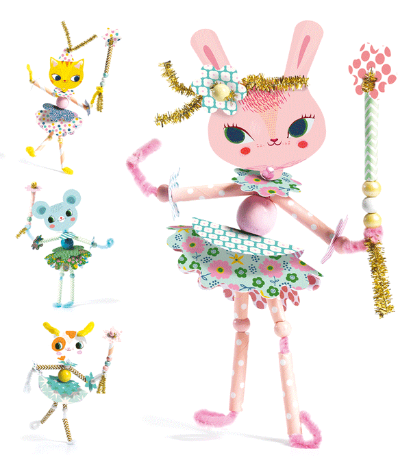 My Fairies Pipe Cleaner Art Kit by Djeco