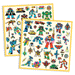 Robot Metallic Stickers by Djeco - Niddle Noddle