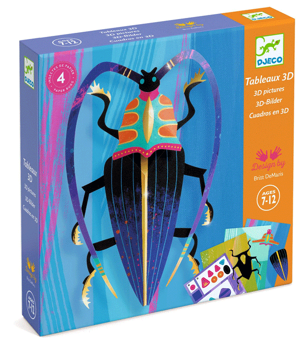 Paper bugs Art Set by Djeco
