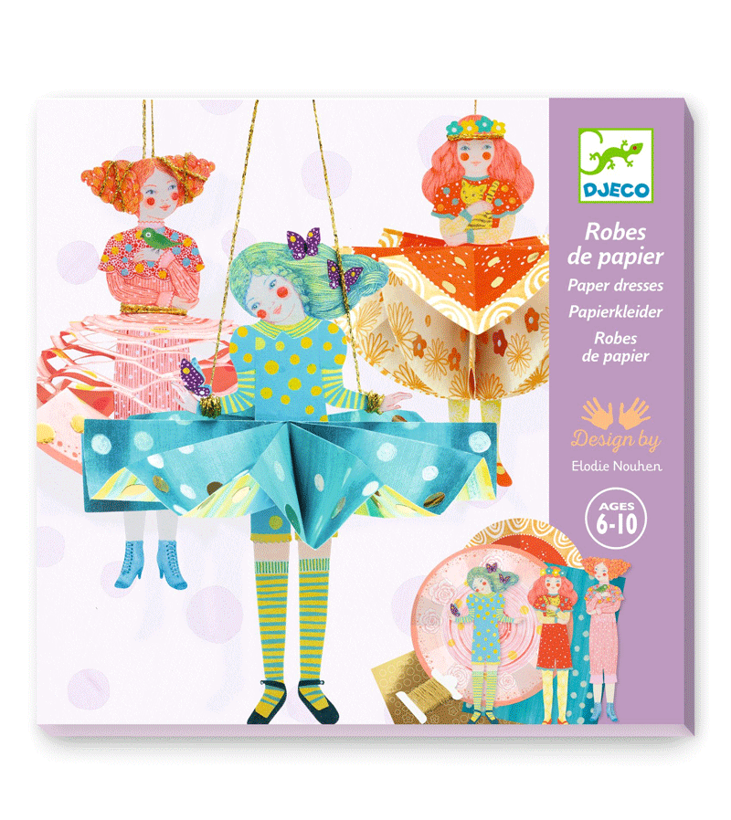 Paper Dresses Art Kit by Djeco