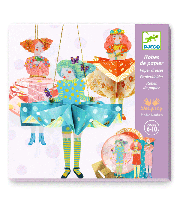 Paper Dressses Art Kit by Djeco