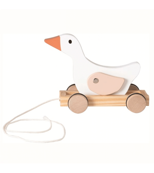 Pull Along Wooden Duck by Egmont