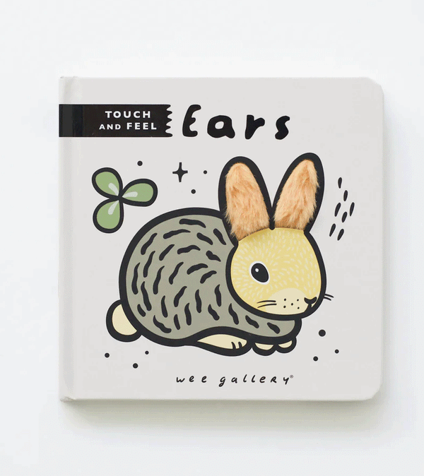 Ears Touch and Feel book by wee gallery