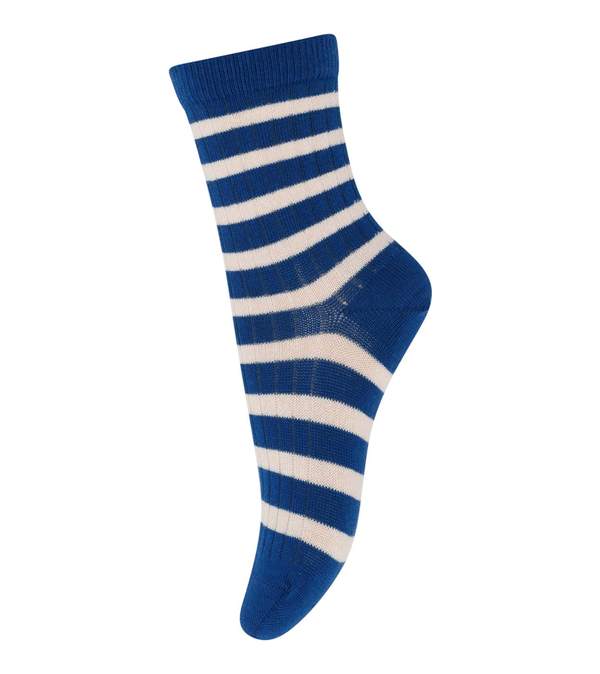 True Blue Eli Socks by mp Denmark