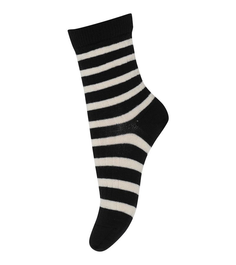Black Elis Socks by mp Denmark