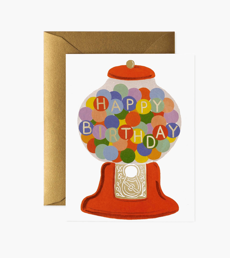 Gumball Birthday Card by Rifle Paper Co