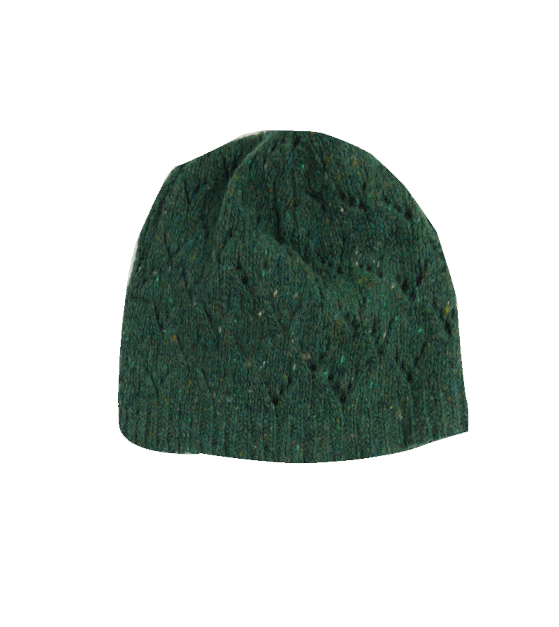 Green Losange Hat by La Petite Collection