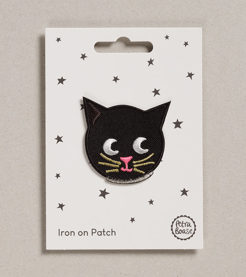 Cat Iron on Patch by Petra Boase
