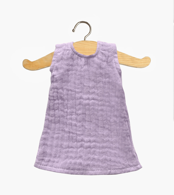Iva dress in Lilac for Amigas Girl Doll