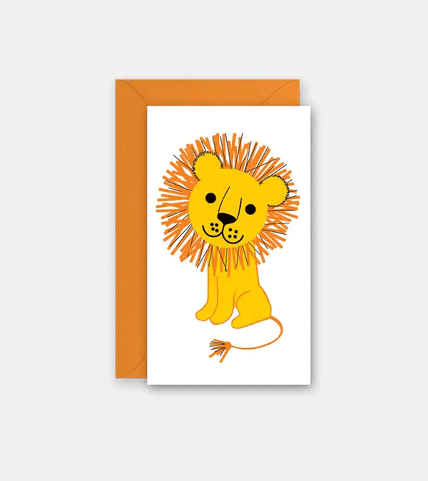 Lion Mini Card