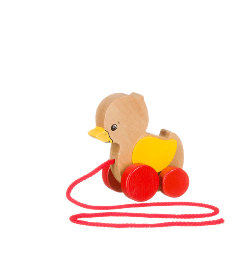 Duck Wooden Pull Along