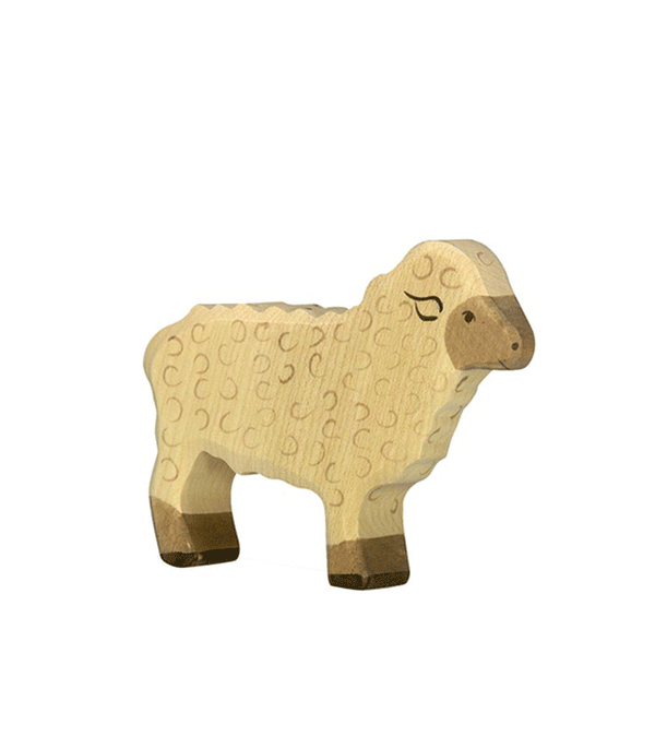 Wooden Sheep by Holztiger