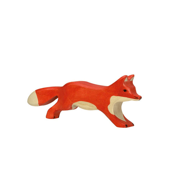 Running Fox by Holztiger
