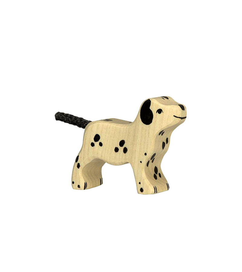Wooden Dalmatian Dog by Holztiger