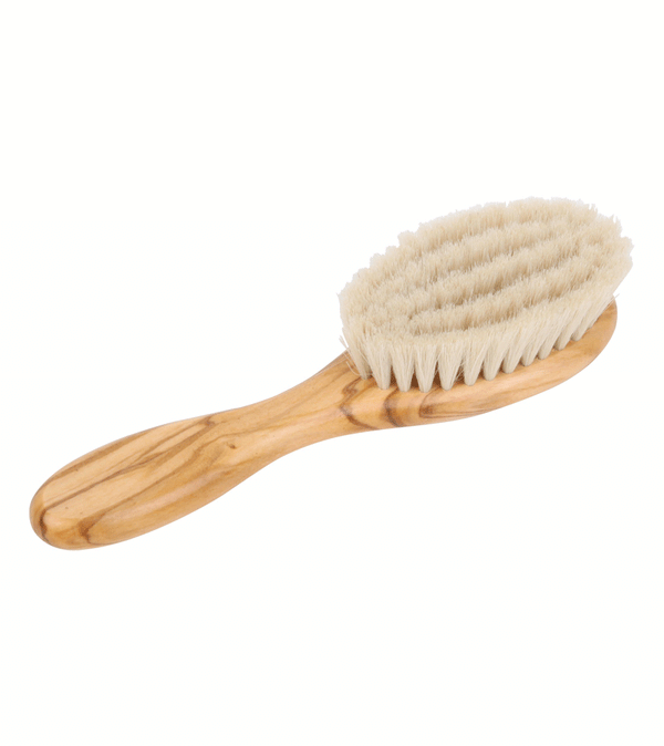 Olive Wood Baby Hair Brush by Redecker