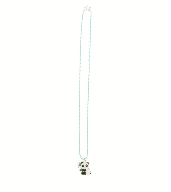 Panda Enamel Charm Necklace