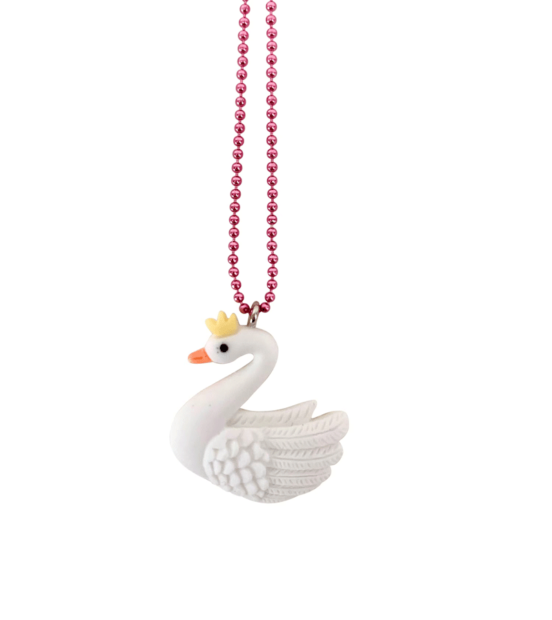 Swan Fairytale Necklace by Pop Cutie