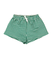 Green Check Swimming Shorts by Tinycottons