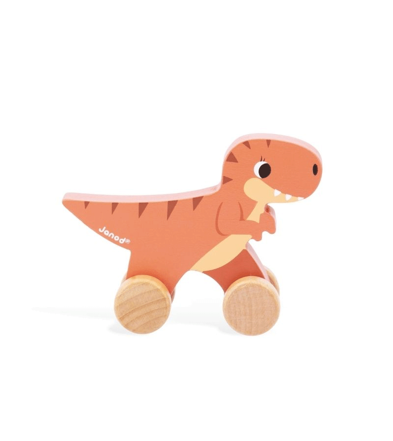 Push Along Dinosaur T-Rex by Janod