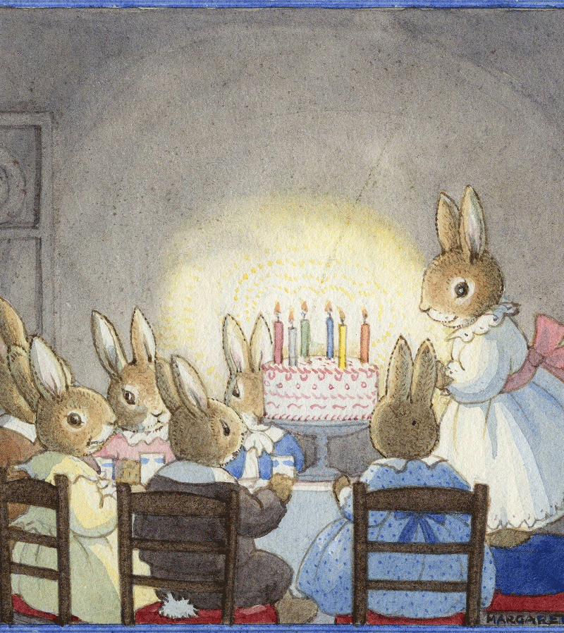 The Birthday Party Card by Margaret Tempest