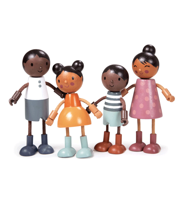 Hummingbird Doll Family