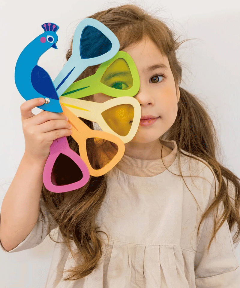Peacock Colours by Tender Leaf Toys