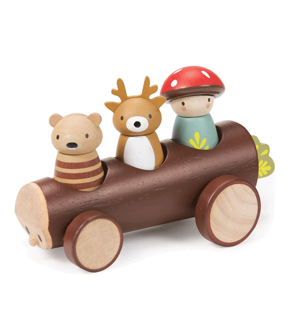 Timber Taxi By Tenderleaf Toys