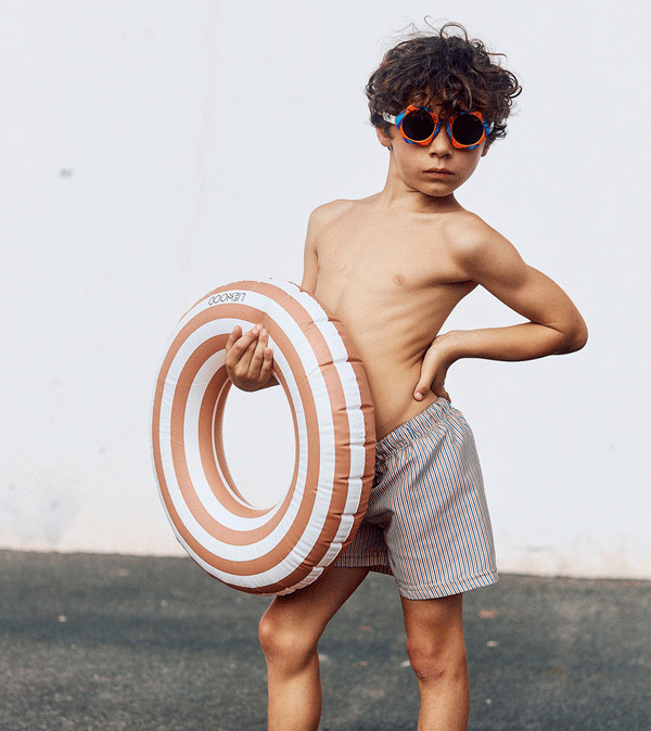 Striped Swimming Shorts by Arsene et les Pipelettes