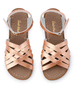 Rose Gold Retro Sandals By Saltwater Sandals