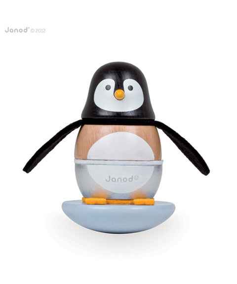 Pingoo Wooden Stacker and Rocker by Janod