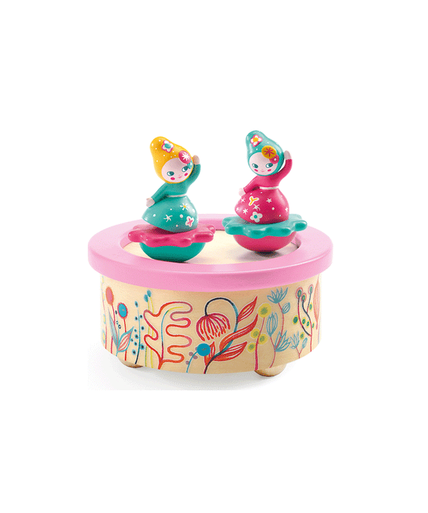 Flower Melody Magnetic Music Box by Djeco