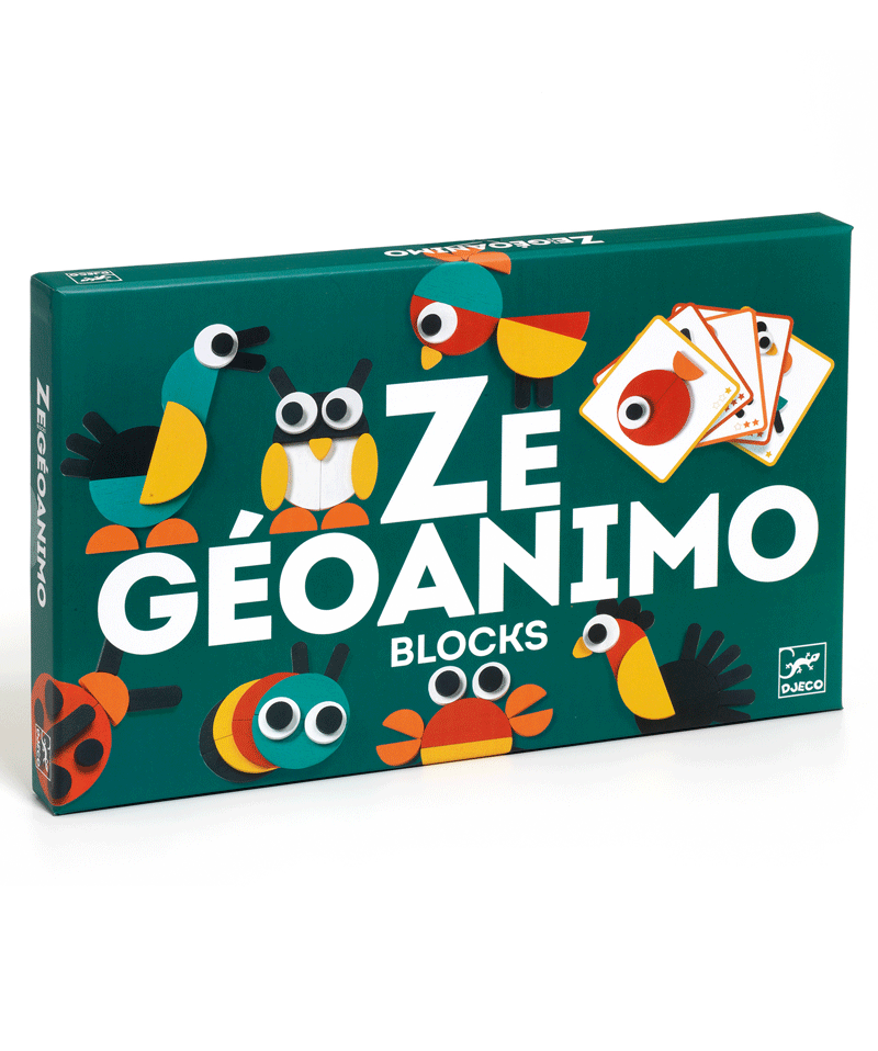 Ze Geoanimo Blocks by Djeco - Niddle Noddle