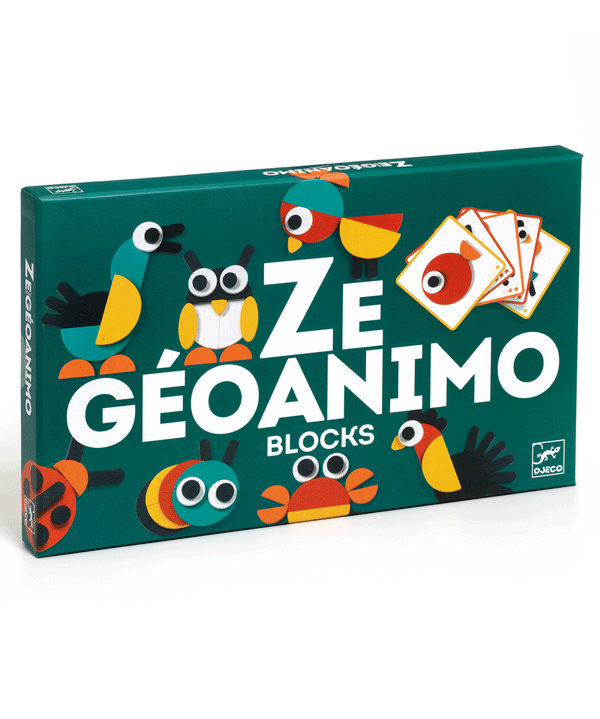 Ze Geoanimo Blocks by Djeco - Niddle Noddle