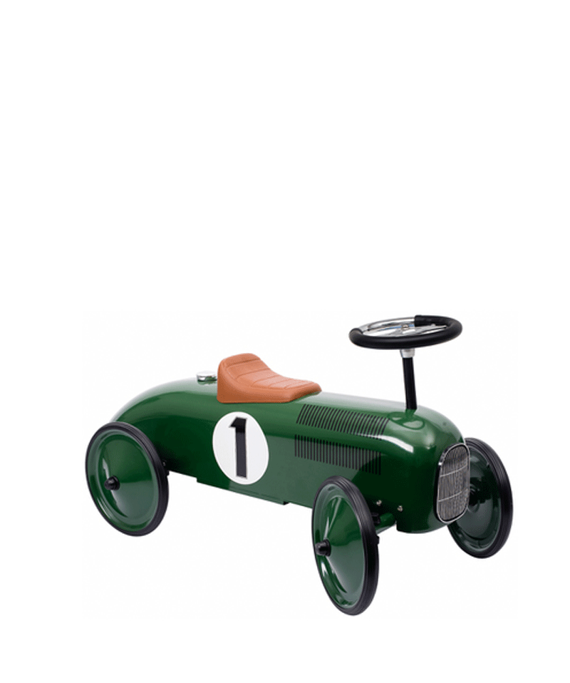 Ride on Race Car in Dark Green