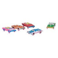 Set of 5 Mini Tin Car