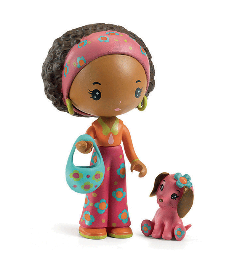 Poppy & Nouky Tinyly Doll Figure by Djeco