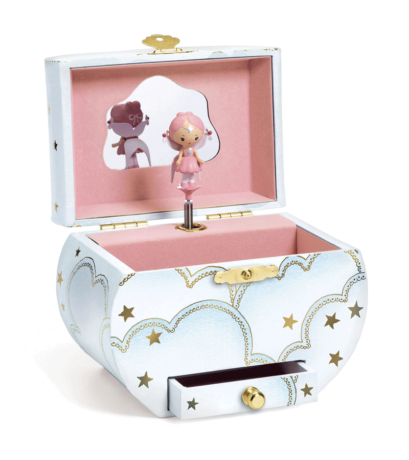 Tinyly Elfe's Song Jewellery Music Box by Djeco