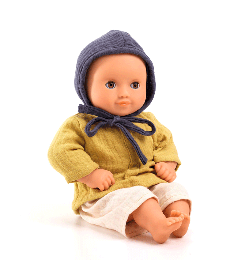 Pomea Baby Camomille Doll by Djeco