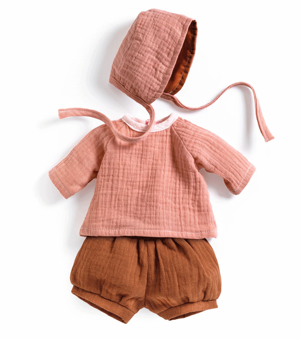 Peach POMEA Doll's Clothes by Djeco