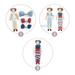 DIY Sweet Night Worry Dolls by Djeco - Niddle Noddle