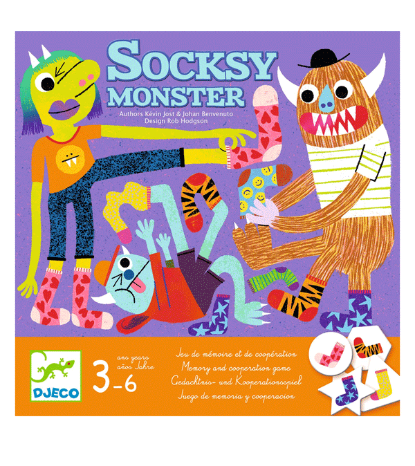 Socksy Monster Game by Djeco