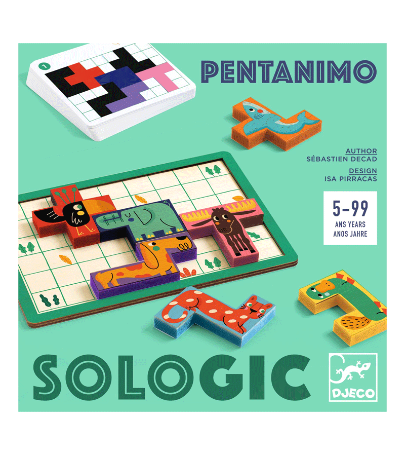 Pentanimo Puzzle Game by Djeco