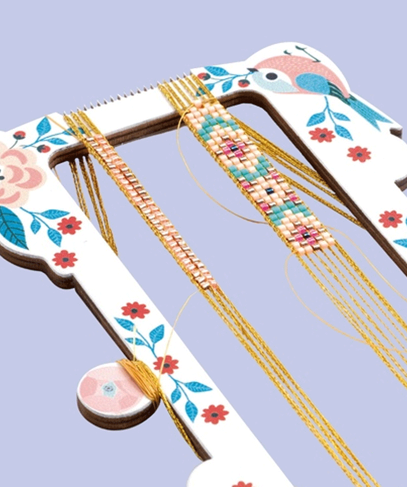 Tiny Beads Bracelet and Loom Kit by Djeco