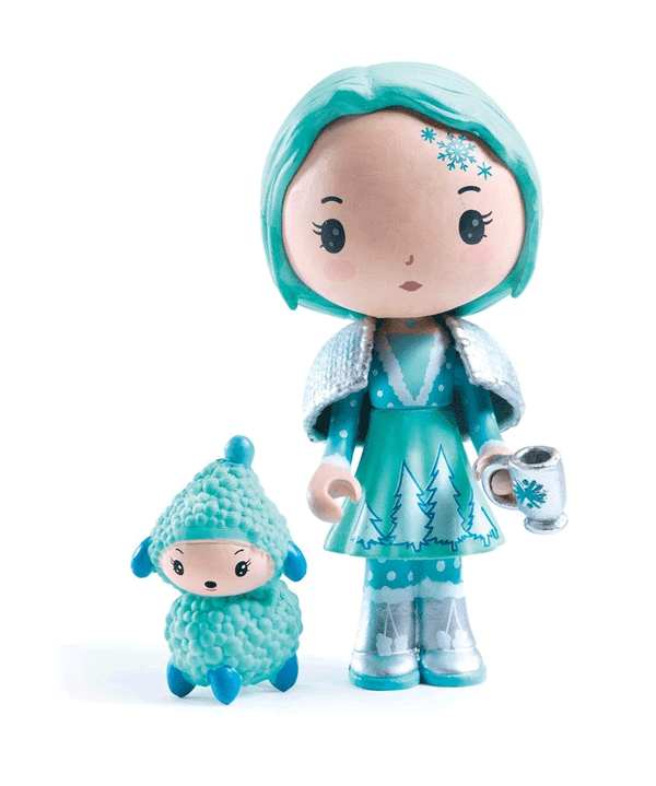Cristale & Frizz Tinyly Doll Figures by Djeco