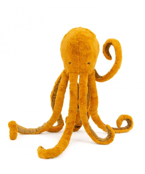 Large Octopus Soft Toy by Moulin Roty