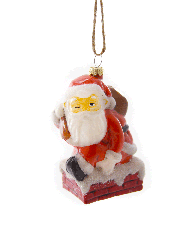 Father Christmas Delivery Ornament by Cody Foster